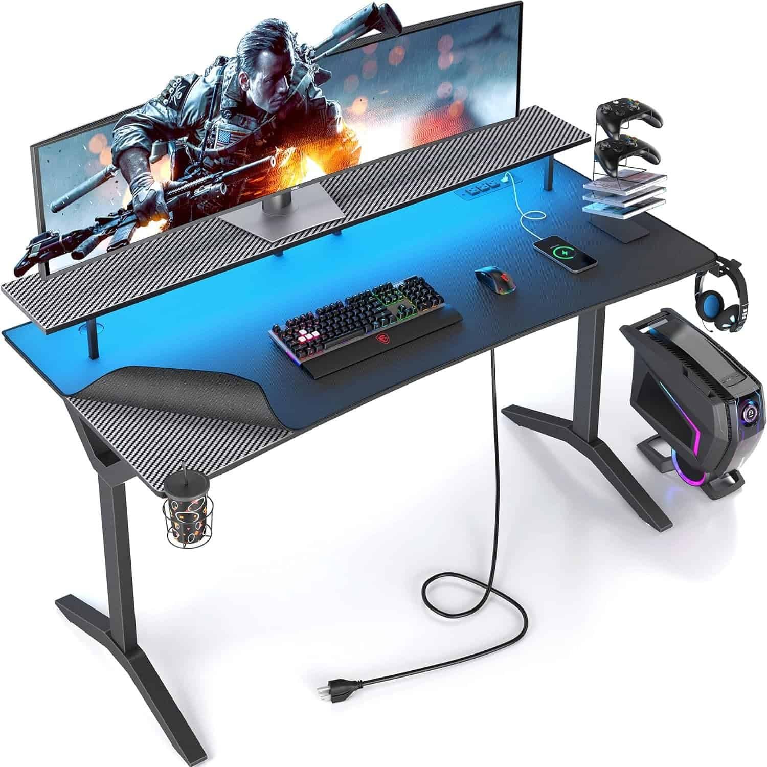 55 inch gaming desk review