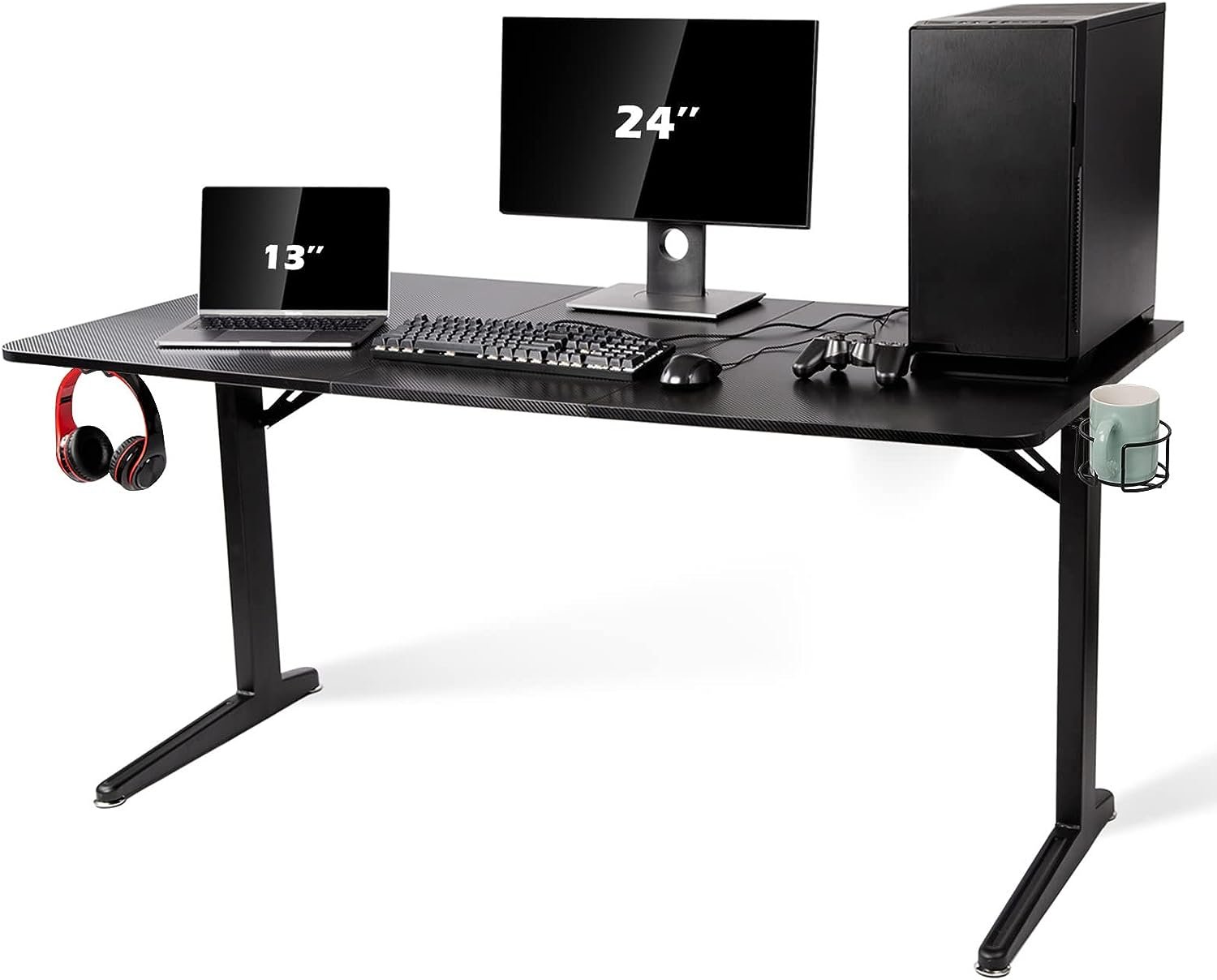 topsky gaming desk large surface 63x315 review