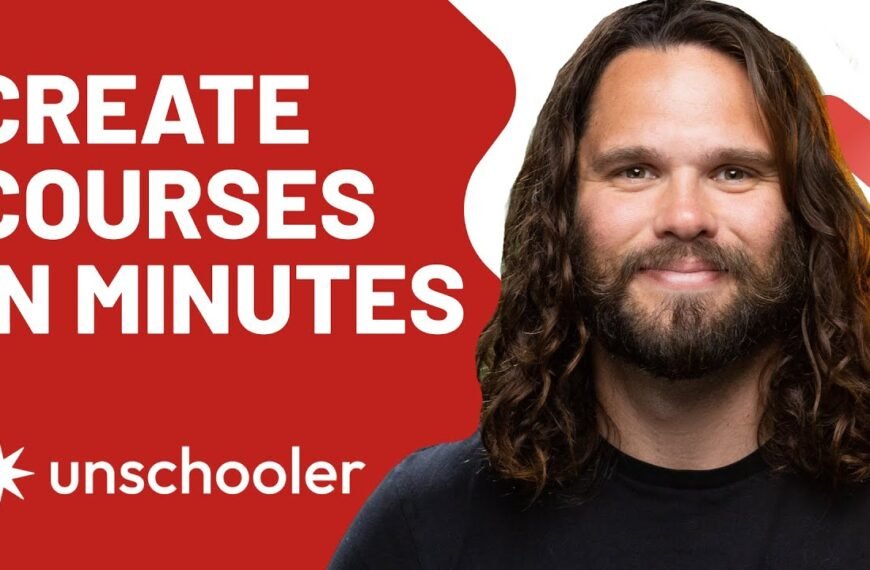 Effortlessly Generate AI-Powered Education Courses with Unschooler