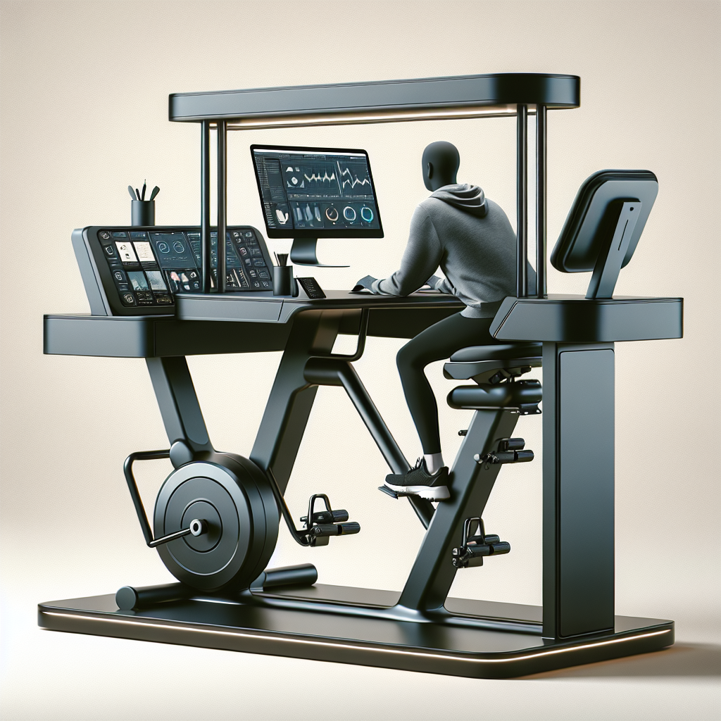 flexispot standing desk bike review