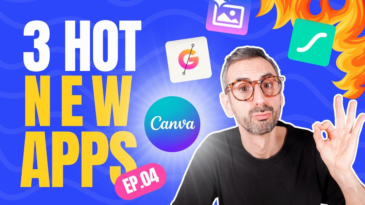 Hot New Canva Apps - TypeGradient, LottieFiles, Enhancer