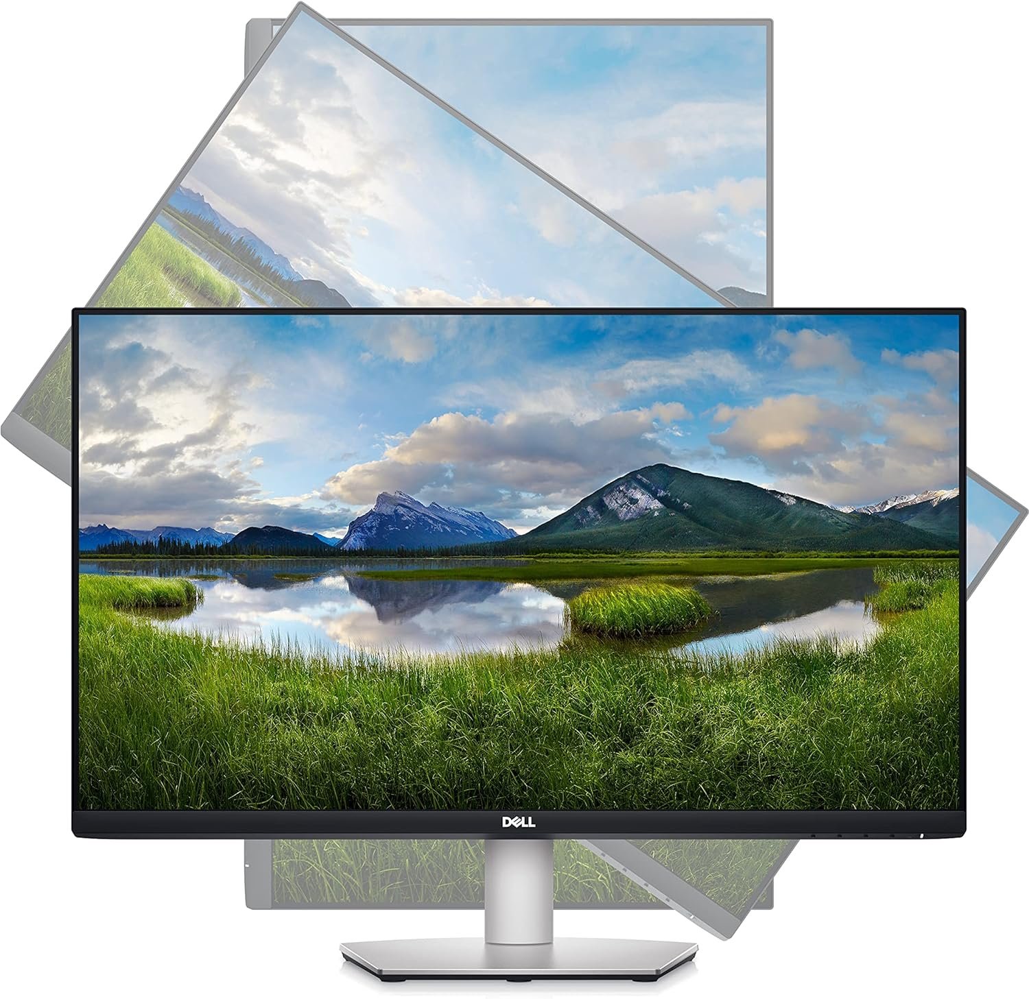 Dell S3422DW Curved Monitor - 34-inch WQHD (3440 x 1440) Display, 1800R Curved Screen, Built-in Dual 5W Speakers, 4ms Grey-to-Grey Response Time, 16.7 Million Colors - Silver