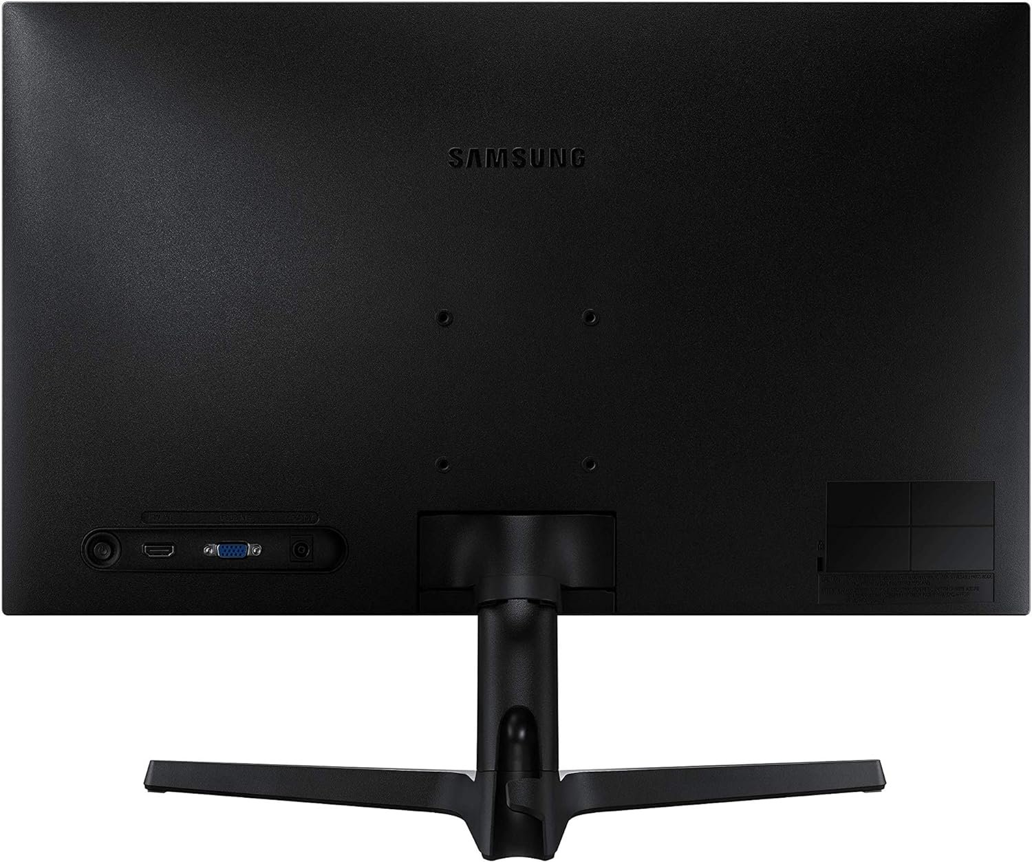 SAMSUNG 23.5” CF396 Curved Computer Monitor, AMD FreeSync for Advanced Gaming, 4ms Response Time, Wide Viewing Angle, Ultra Slim Design, LC24F396FHNXZA, Black