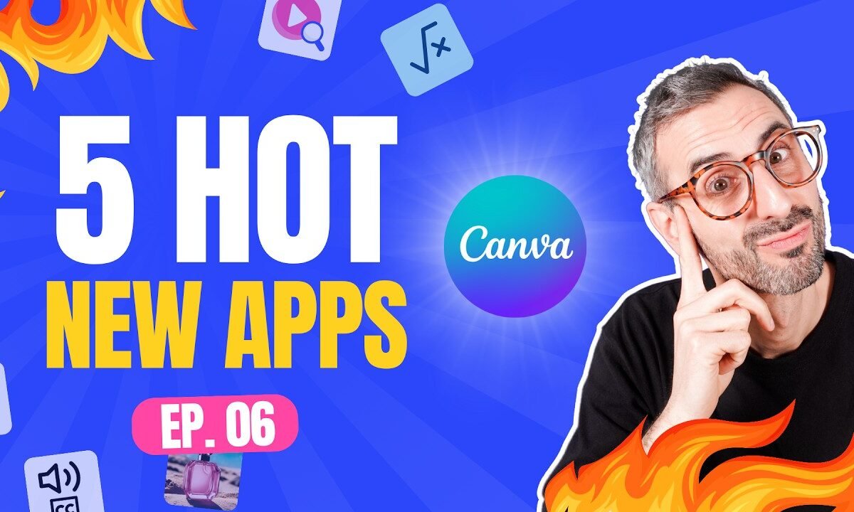 This video discusses 5 new Canva Apps…