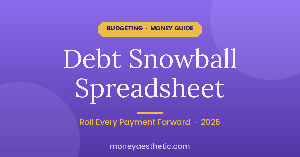 Debt Snowball Spreadsheet: The One Number Most People Get Wrong