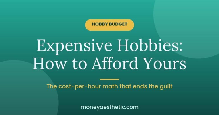Expensive Hobbies: How to Afford Yours Without Going Broke